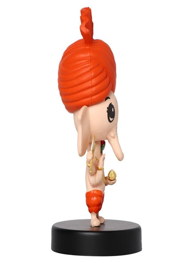 omuda Super Hero Action Figure Limited Edition Bobblehead with Mobile Holder for Car Dashboard, Office Desk & Study Table (Ganesh) - Image 3
